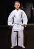 Karate-Kimono für Kinder + Karate-Gürtel Gratis - DBX BUSHIDO ARK-3102 120 cm