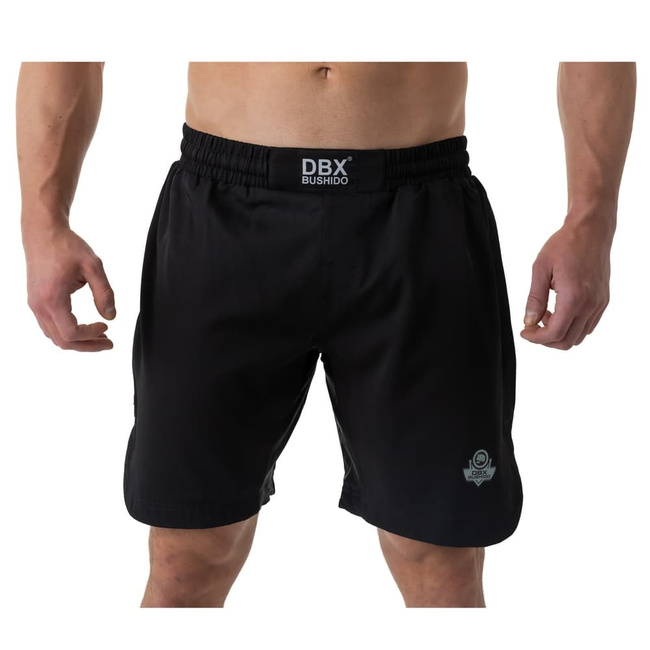 Bushido MMA Shorty Trainingsshorts Schwarz XL