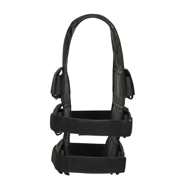 30 kg (30 x 1kg) - Gewichtstrainingsweste mit einstellbarem Gewicht - Schwarz
