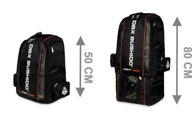 Trainingstasche 3 in 1 - Rucksack + Tasche - PREMIUM DBX-SB-21
