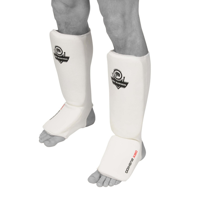 Flexible Schienbeinschützer L - Shinrage Weiß
