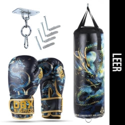 Kinder-Set Dragon LEER Boxsack + Handschuhe – 75 cm