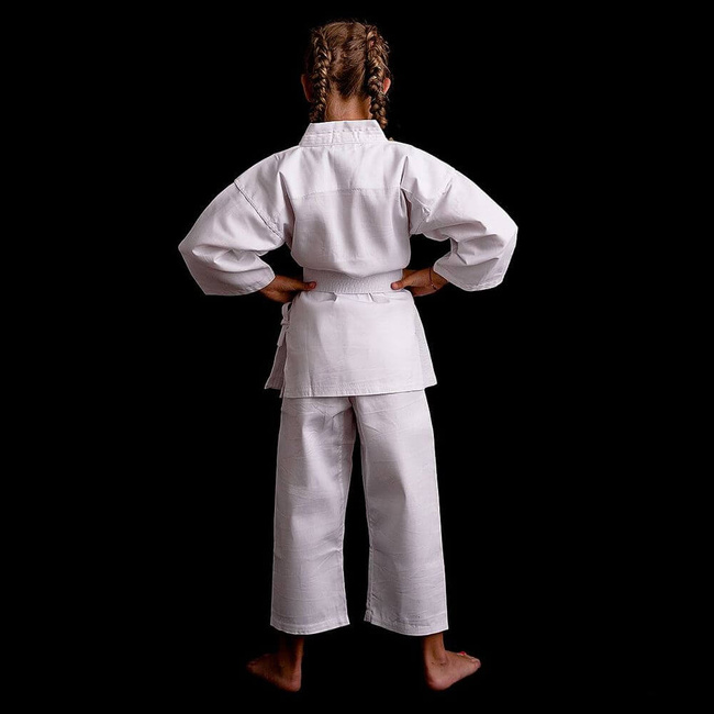 Karate-Kimono für Kinder + Karate-Gürtel Gratis - DBX BUSHIDO ARK-3102 120 cm
