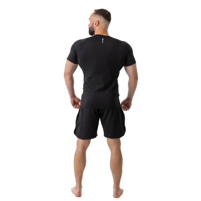 Rashguard kurzarm schwarz BlackRS - M
