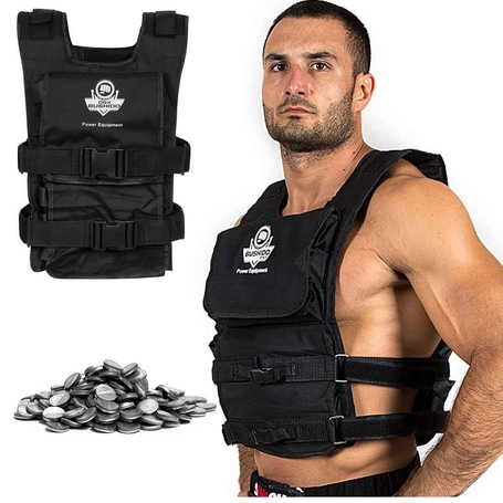 30 kg (12 x 2,5 kg) Trainingsgewichtsweste