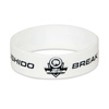 DBX BUSHIDO Silikon-Armband - Break Your Limits - Weiß