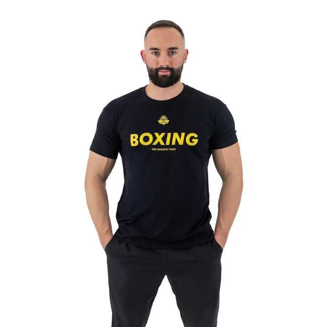 Baumwoll-T-Shirt "Boxen" - M