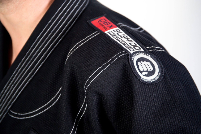 Kimono / GI für BJJ für Kinder Schwarz + Gürtel FREE - X-SERIES M0