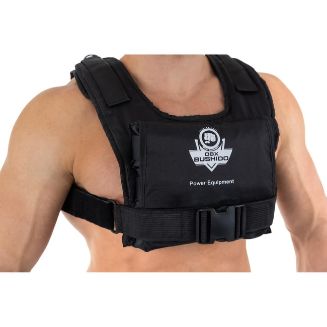 10 kg (6 x 1,65 kg) - Trainingsweste mit Gewicht