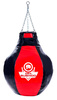 Hollow Boxing Pear XXL - Hook Sack Schwarz und Weiß