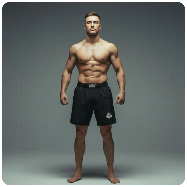 MMA Shorts schwarz DBX Bushido