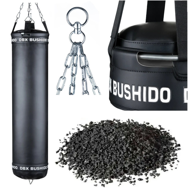 Boxsack PREMIUM – SBRX Black – 130 cm / 55 kg | DBX Bushido