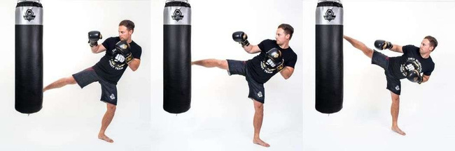 130 cm / PULSE - Boxsack 130 cm Empty + RING