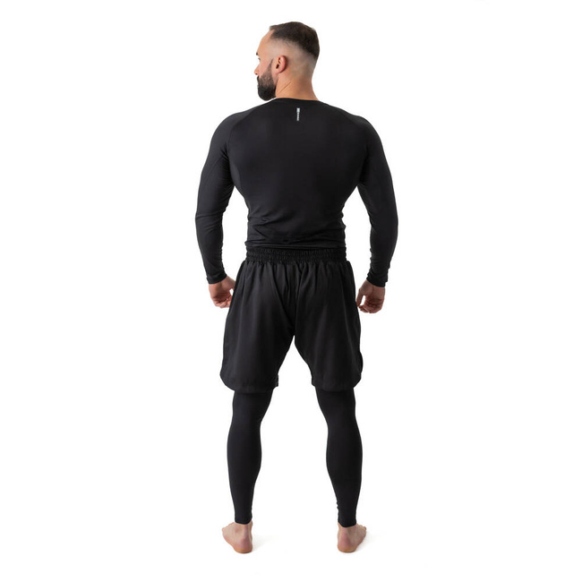 Rashguard langarm schwarz BlackRSL - S