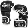 MMA Sparring Handschuhe M - Phantom Weiß - Valor Series