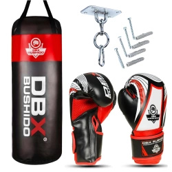 80 cm / 15 kg - DBX Junior Red Boxset für Kinder | DBX Bushido