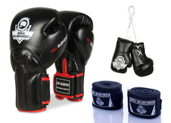 Geschenk für Freund - Boxhandschuhe und Wraps + Anhänger