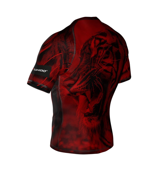 Leone" Rashguard Kompressions-T-Shirt aus DBX MORE DRY L Material