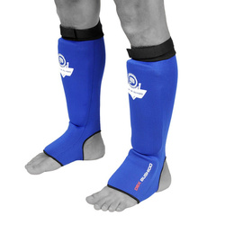 Flexible Schienbeinschoner M - Shinrage Blau