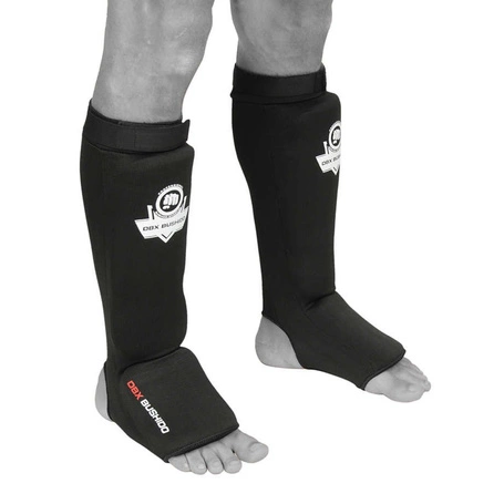 Flexible Schienbeinschützer XL - Shinrage Schwarz