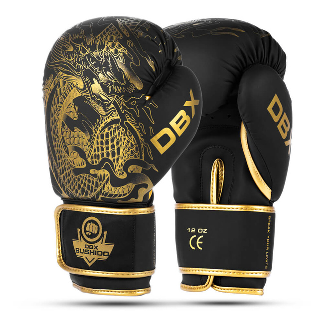 Boxhandschuhe 12oz - Gold Dragon - Valor Serie