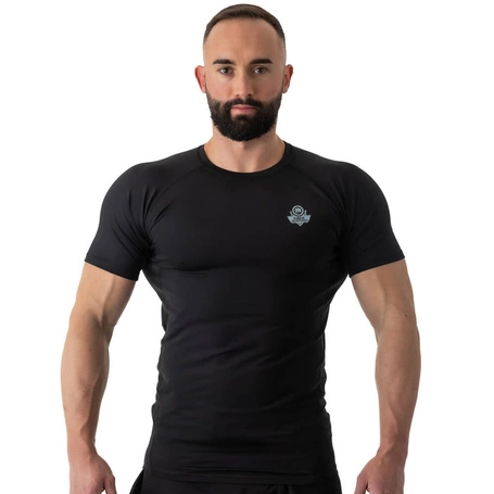 Rashguard kurzarm schwarz BlackRS - XXL