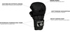 MMA Sparringshandschuhe M - Black Master - Valor Series