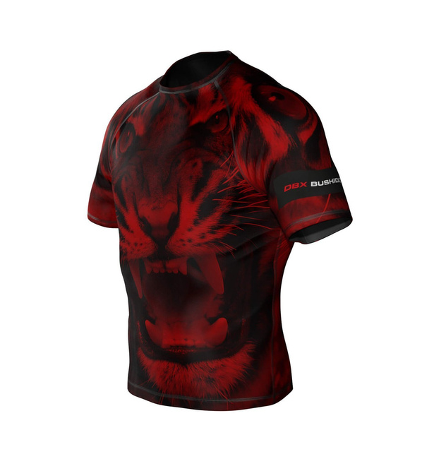 Leone" Rashguard Kompressions-T-Shirt aus DBX MORE DRY L Material