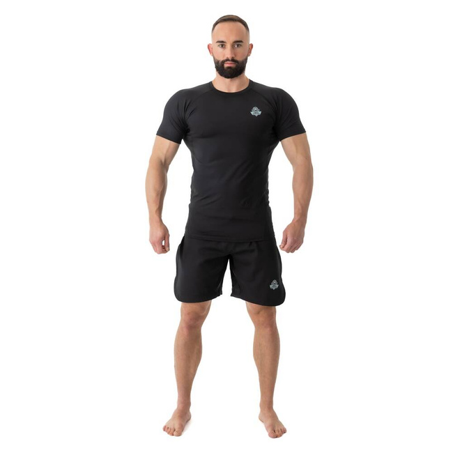 Rashguard kurzarm schwarz BlackRS - M