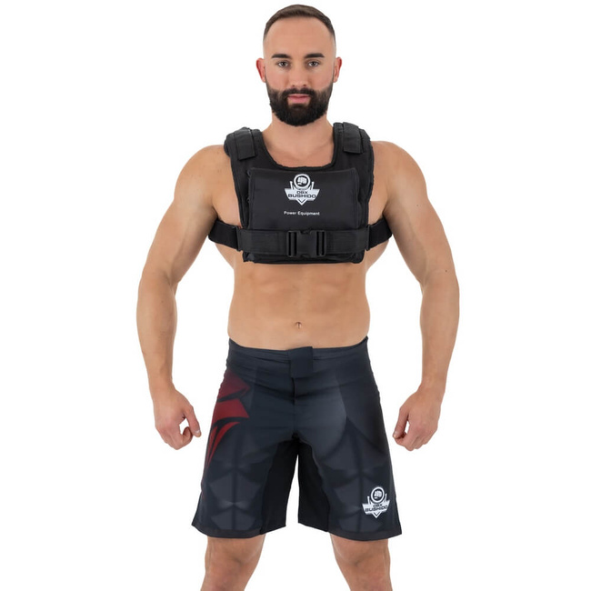 10 kg (6 x 1,65 kg) - Trainingsweste mit Gewicht