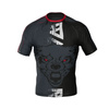 Wolf" Kompressions-T-Shirt Rashguard aus DBX MORE DRY L Material