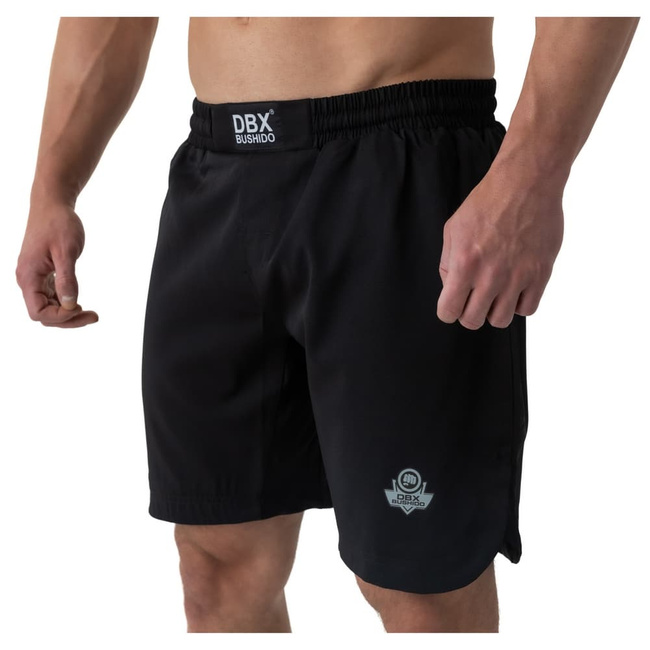 Bushido MMA Shorty Trainingsshorts Schwarz XL