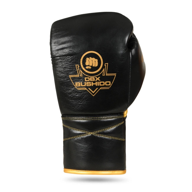 Schnürbare Boxhandschuhe mit Mehrschichtpolsterung – ProFighter Gold – Legacy Series