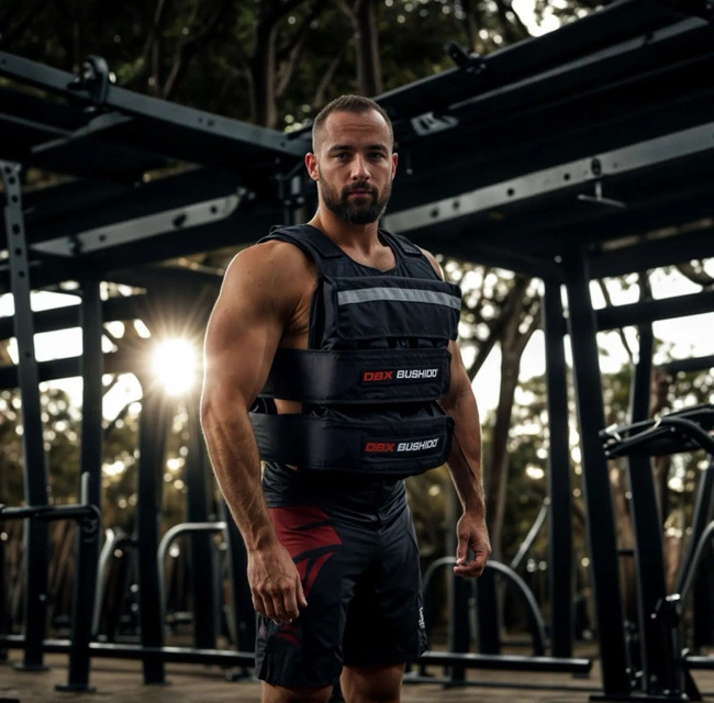50 kg - Trainingsweste mit Gewicht - 24 Einsätze