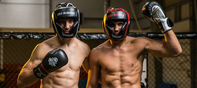 Boxerhelm M - Phantom Rot