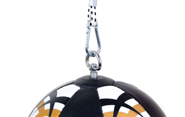 69 cm - Reflexball aus Naturleder